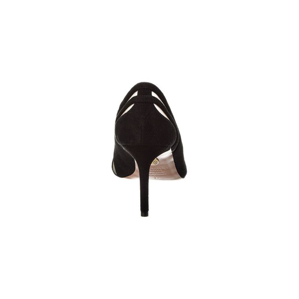Aquazzura The Spy 75 Suede & Mesh Pump - Picture 3 of 5